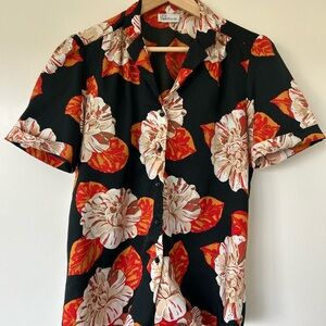 Levi Strauss & Co’s Black and Red Casual Button Down Shirt